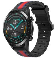 Strap-it Huawei GT  Special Edition Band (zwart/rood)