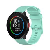 Strap-it Polar Pacer luxe siliconen bandje (aqua)