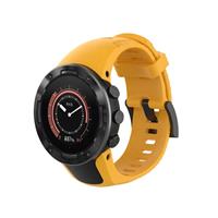 Strap-it Suunto 5 siliconen bandje (oranje-geel)