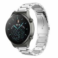 Strap-it Huawei Watch GT 2 Pro stalen band (zilver)