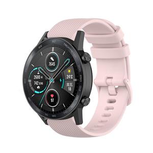 Strap-it Honor Magic Watch 2 luxe siliconen bandje (roze)