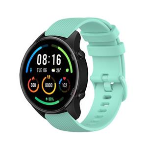 Strap-it Xiaomi Mi Watch luxe siliconen bandje (aqua)