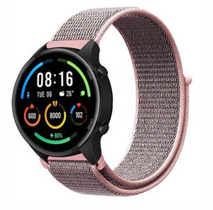 Strap-it Xiaomi Mi Watch nylon band (pink sand)