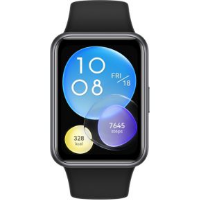 Huawei Watch Fit 2 (Active) Silikonarmband midnight black