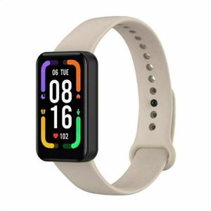 Strap-it Xiaomi Redmi Smart Band Pro siliconen bandje (beige)