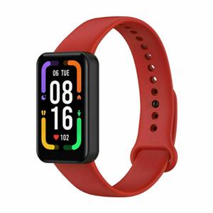 Strap-it Xiaomi Redmi Smart Band Pro siliconen bandje (rood)