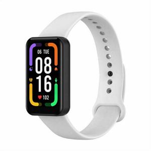 Strap-it Xiaomi Redmi Smart Band Pro siliconen bandje (wit)