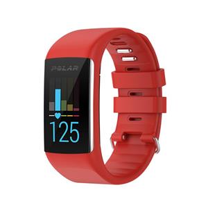 Strap-it Polar A360 / A370 siliconen bandje (rood)