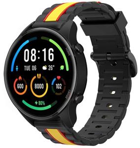 Strap-it Huawei Watch GT 2 Pro Special Edition band (zwart/geel)