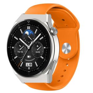 Strap-it Huawei Watch GT 3 Pro 46mm sport band (oranje)