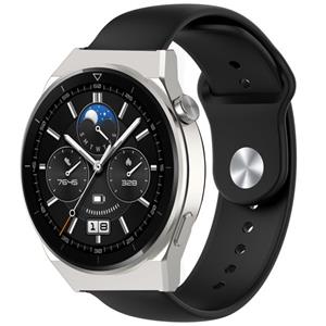Strap-it Huawei Watch GT 3 Pro 46mm sport band (zwart)