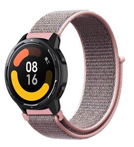 Strap-it Xiaomi Watch S1 nylon band (pink sand)