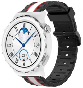Strap-it Huawei Watch GT 3 Pro 43mm Special Edition band (zwart/wit)