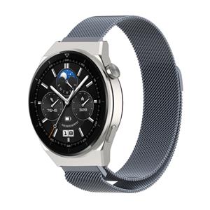 Strap-it Huawei Watch GT 3 Pro 46mm Milanese band (space grey)
