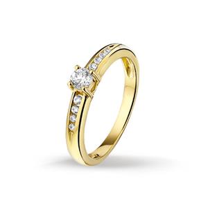 Tft Huiscollectie 4016319 Gouden ring zirkonia