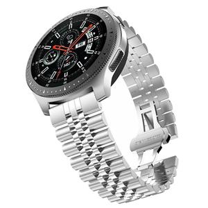 Strap-it Huawei Watch GT 3 46mm Jubilee stalen band (zilver)