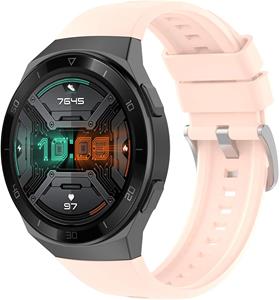 Strap-it Huawei Watch GT 2e siliconen bandje (lichtroze)