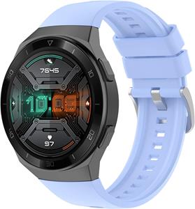 Strap-it Huawei Watch GT 2e siliconen bandje (lila-blauw)