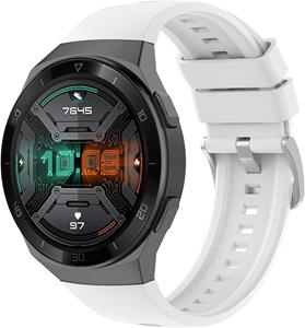 Strap-it Huawei Watch GT 2e siliconen bandje (wit)