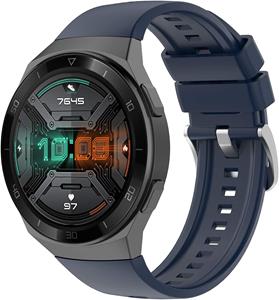 Strap-it Huawei Watch GT 2e siliconen bandje (donkerblauw)
