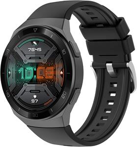 Strap-it Huawei Watch GT 2e siliconen bandje (zwart)