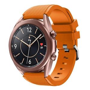 Strap-it Samsung Galaxy Watch 3 41mm silicone band (oranje)