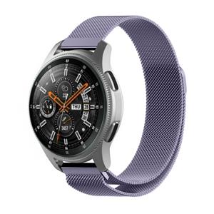 Strap-it Samsung Galaxy Watch Milanese band 46mm (lichtpaars)
