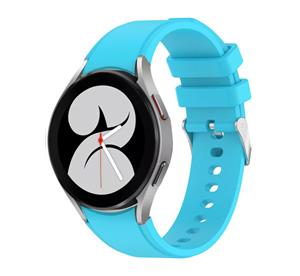 Strap-it Samsung Galaxy Watch 5 Pro - 46mm siliconen band (luchtblauw)