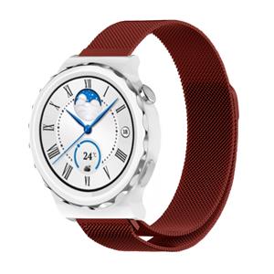 Strap-it Huawei Watch GT 3 Pro 43mm Milanese band (rood)