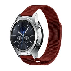 Strap-it Samsung Gear S3 Milanese band (rood)
