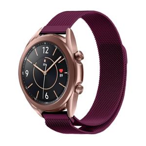 Strap-it Samsung Galaxy Watch 3 Milanese band 41mm (paars)