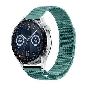 Strap-it Huawei Watch GT 3 46mm Milanese band (groen)