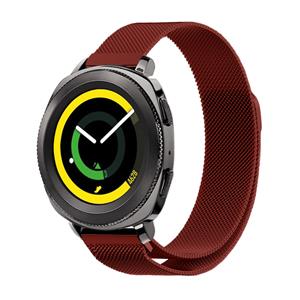 Strap-it Samsung Gear Sport Milanese band (rood)