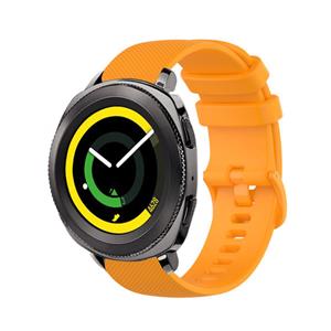 Strap-it Samsung Gear Sport Luxe Siliconen bandje (oranje)