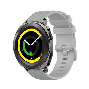 Strap-it Samsung Gear Sport Luxe Siliconen bandje (grijs)