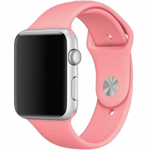 Strap-it Apple Watch 8 silicone band (roze)