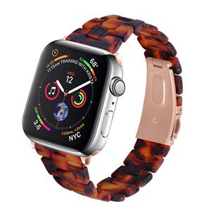 Strap-it Apple Watch 8 stalen band (lava)