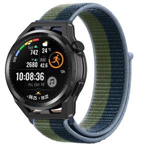 Strap-it Huawei Watch GT Runner nylon band (moss green)