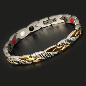 SaraMart Men's Titanium Steel Alloy Bracelet Personalized Creative Serpentine Magnet Bracelet