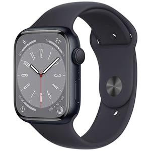 Apple Watch 8 (GPS) 45mm Midnight Aluminium / Sport Band