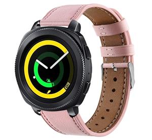 Strap-it Samsung Gear Sport bandje leer (roze)