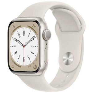 Apple Watch 8 (GPS) 41mm Polarstern Aluminium / Sport Band