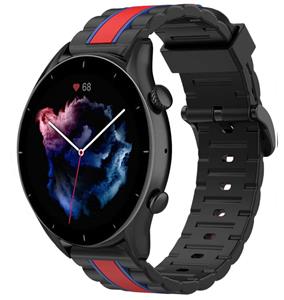 Strap-it Amazfit GTR 3 (Pro) Special Edition band (zwart/rood)