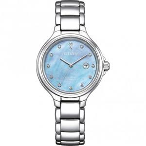 Citizen  Dames Horloge Zilverkleurig EW2680-84N