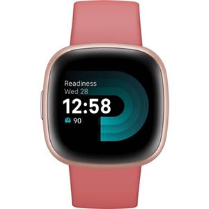 Fitbit Versa 4 Smartwatch pink sand/copper rose