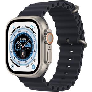 Apple Watch Ultra (49mm) GPS+4G Titan mit Ocean Armband titan/mitternacht
