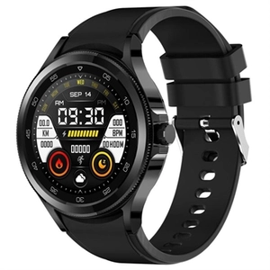 Waterdicht Sport Smart Horloge met Hartslag DS20 - Zwart