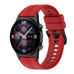 Strap-it Honor Watch GS 3 siliconen bandje (rood)