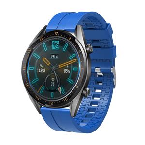 Strap-it Huawei Watch GT extreme silicone band (blauw)
