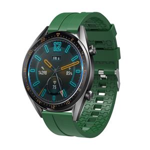 Strap-it Huawei Watch GT extreme silicone band (legergroen)
